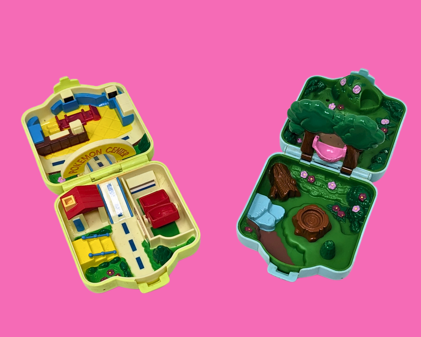 Vintage 1990's Pokemon Polly Pockets, Sold Together