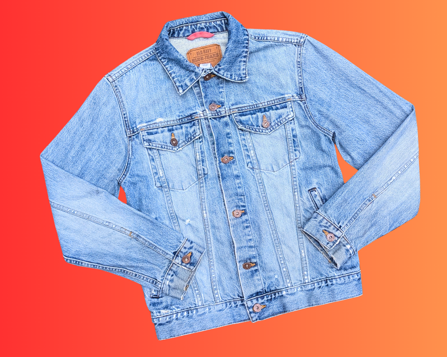 Handmade, Upcycled Jonas Brothers, What a Man Gotta Do Denim Jacket Size S