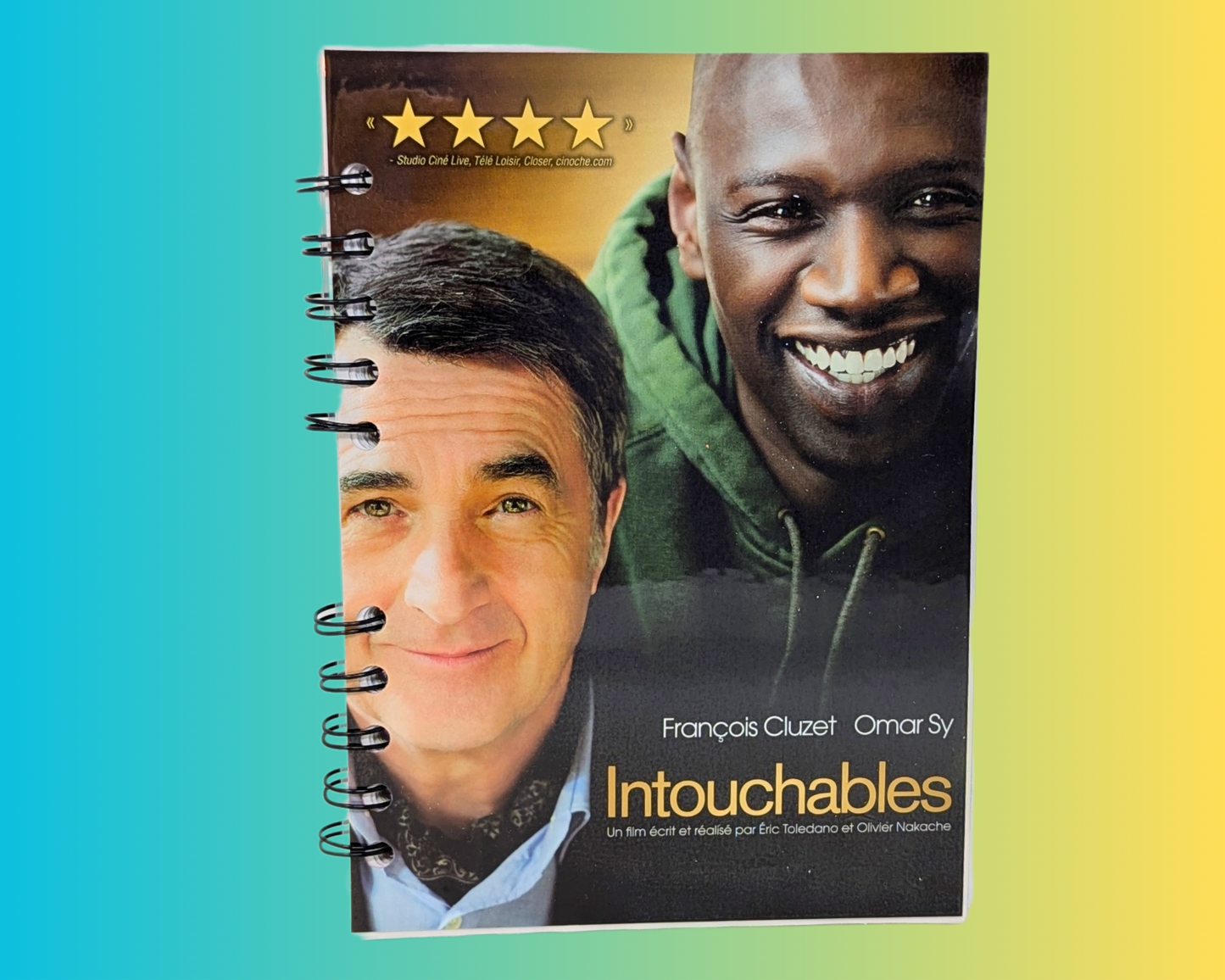 Intouchables DVD Movie Notebook