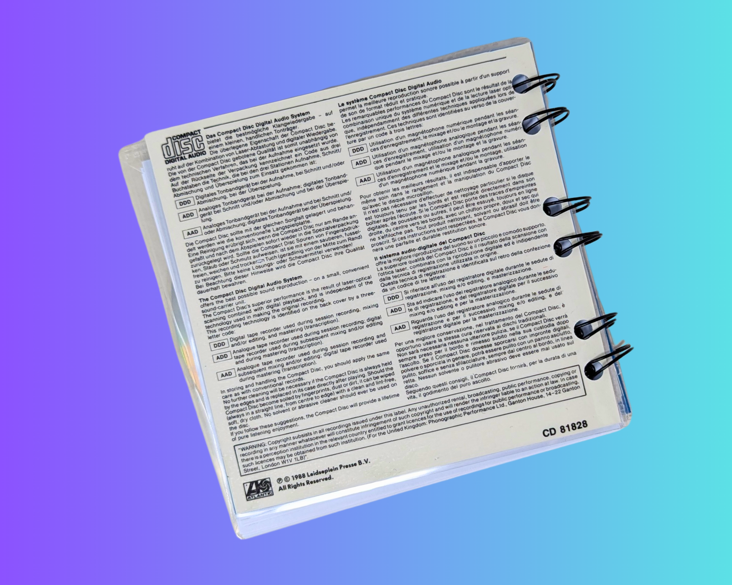 ACDC, Blow Up Your Video CD Notebook