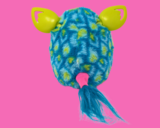 Y2K Blue and Green Furby Toy Functional, Speaks English