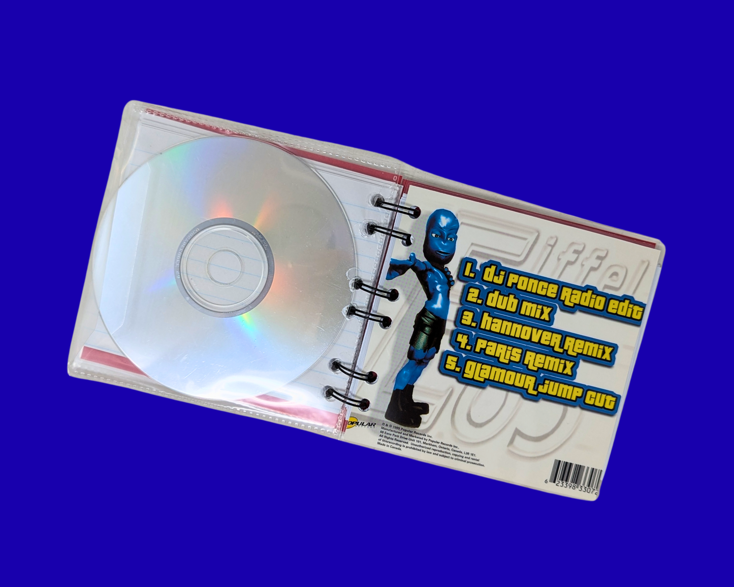 Eiffel 65, Blue CD Notebook