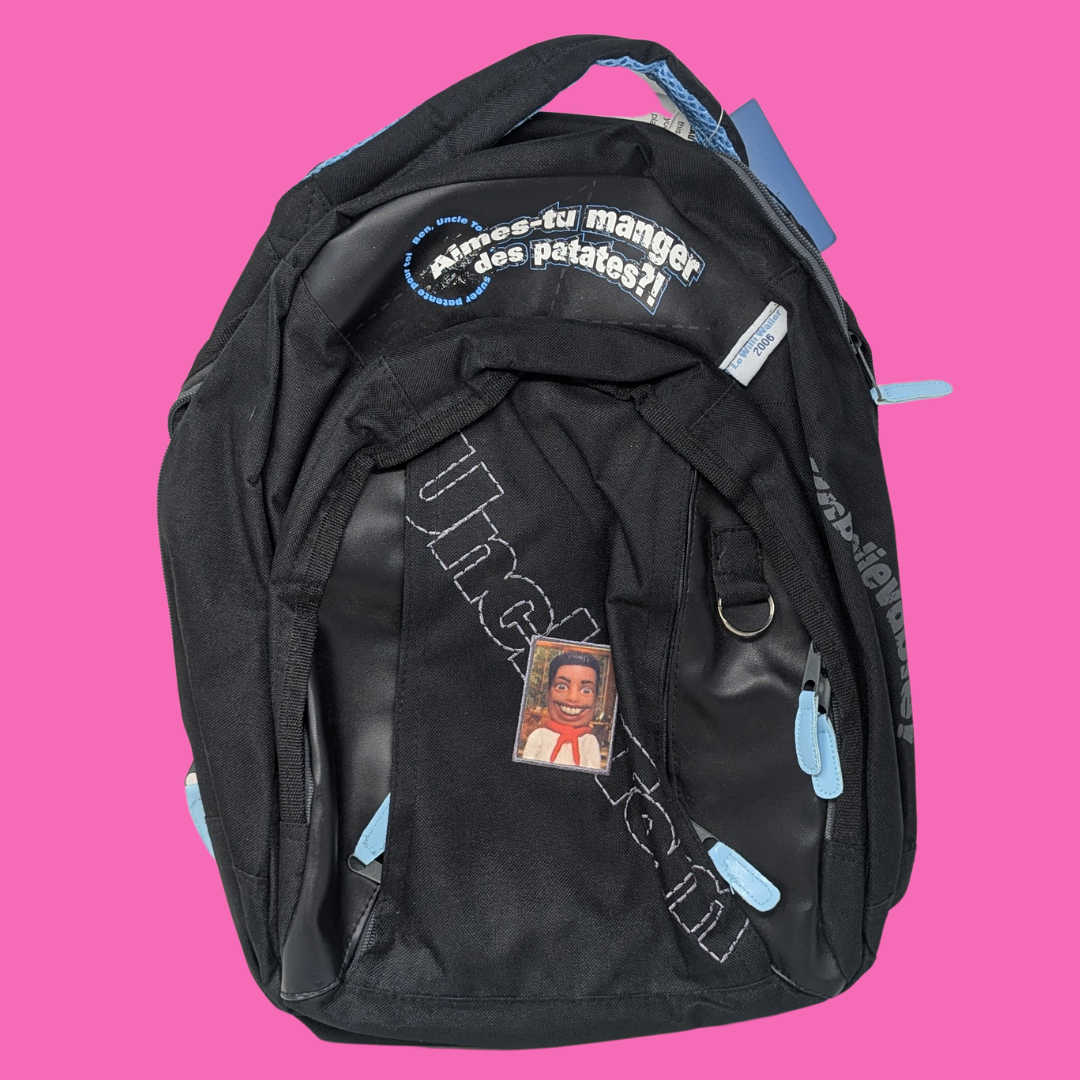Y2K 2006 Les Têtes à Claques Le Willi Waller 2006 Backpack *New with Tags*