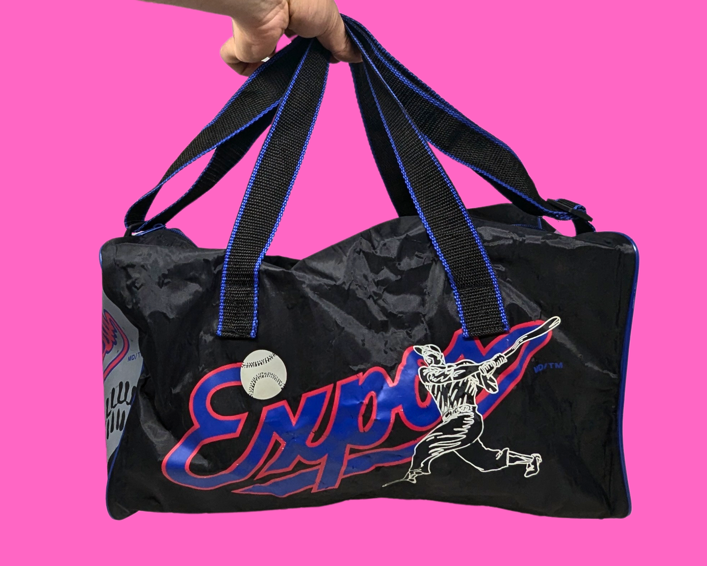Sac de baseball vintage des Expos de Montréal des années 1990