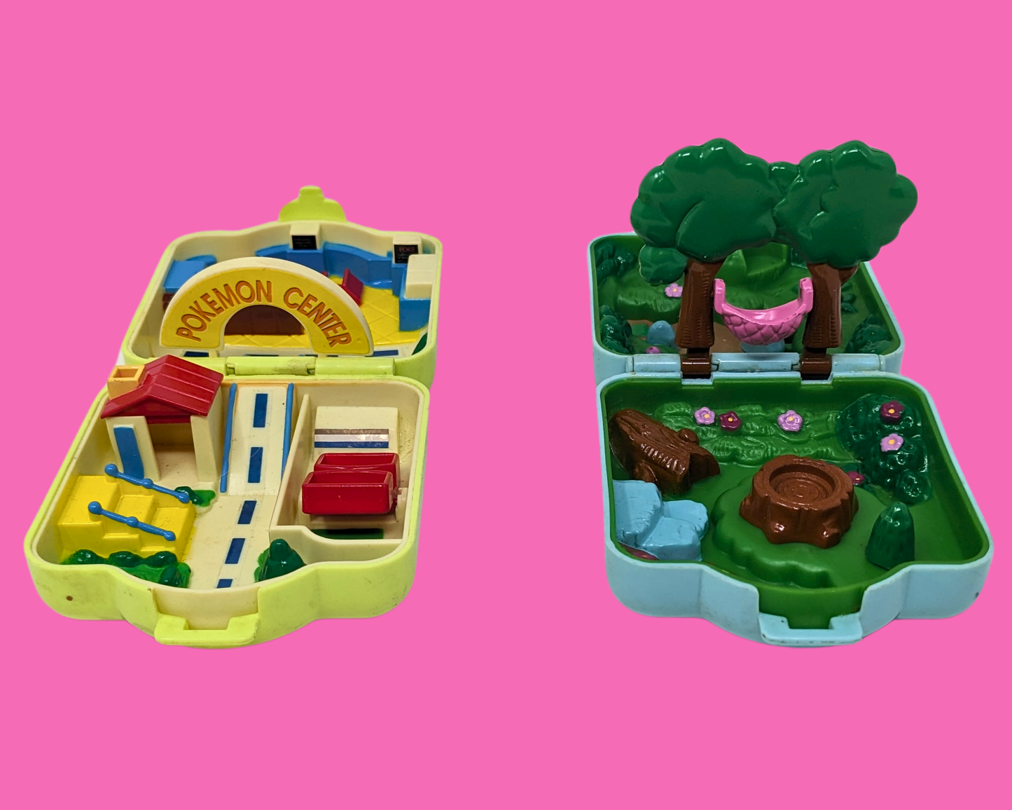 Vintage 1990's Pokemon Polly Pockets, Sold Together