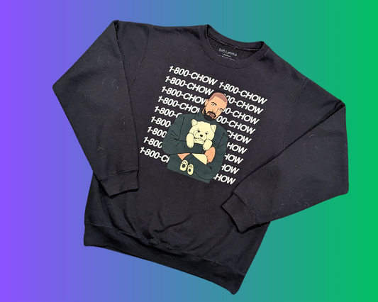 Y2K Drake 1-800 Chow by Dog Limited Crewneck Size M