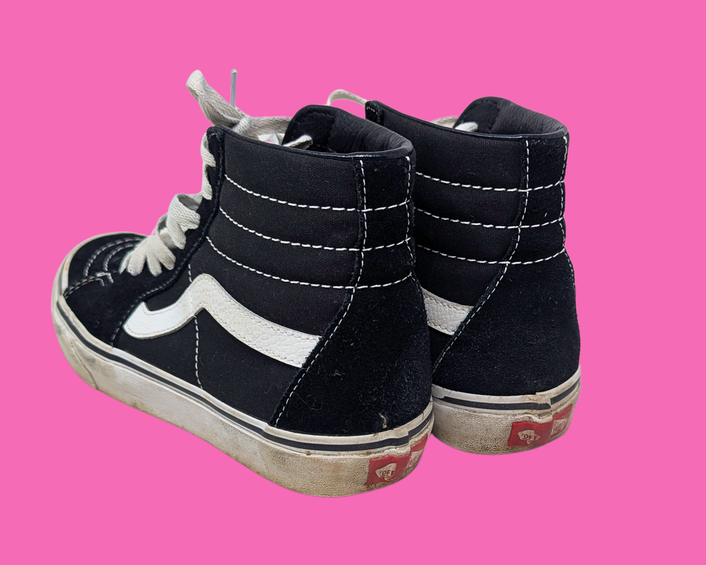 Black Vans Sneakers for Women Size US 7.5