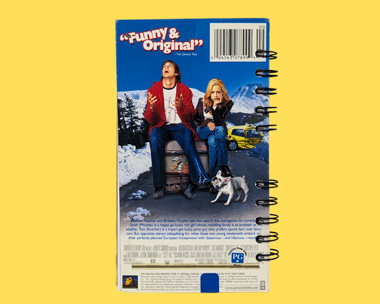 Just Married VHS Movie Notebook