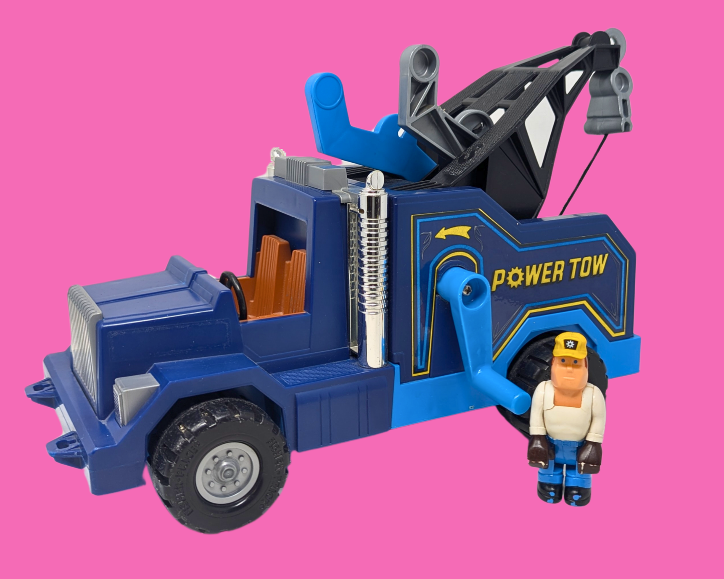 Vintage 1982 Fisher Price Power Tow Truck