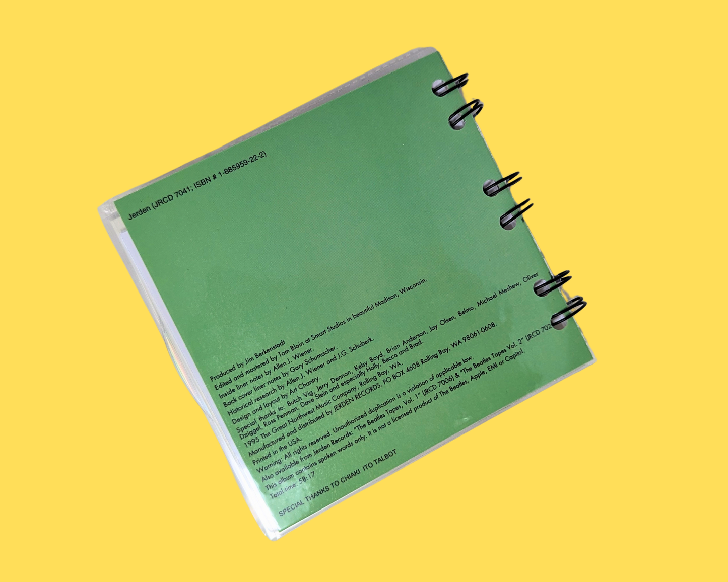 Beatles Tapes III, The 1964 World Tour CD Notebook