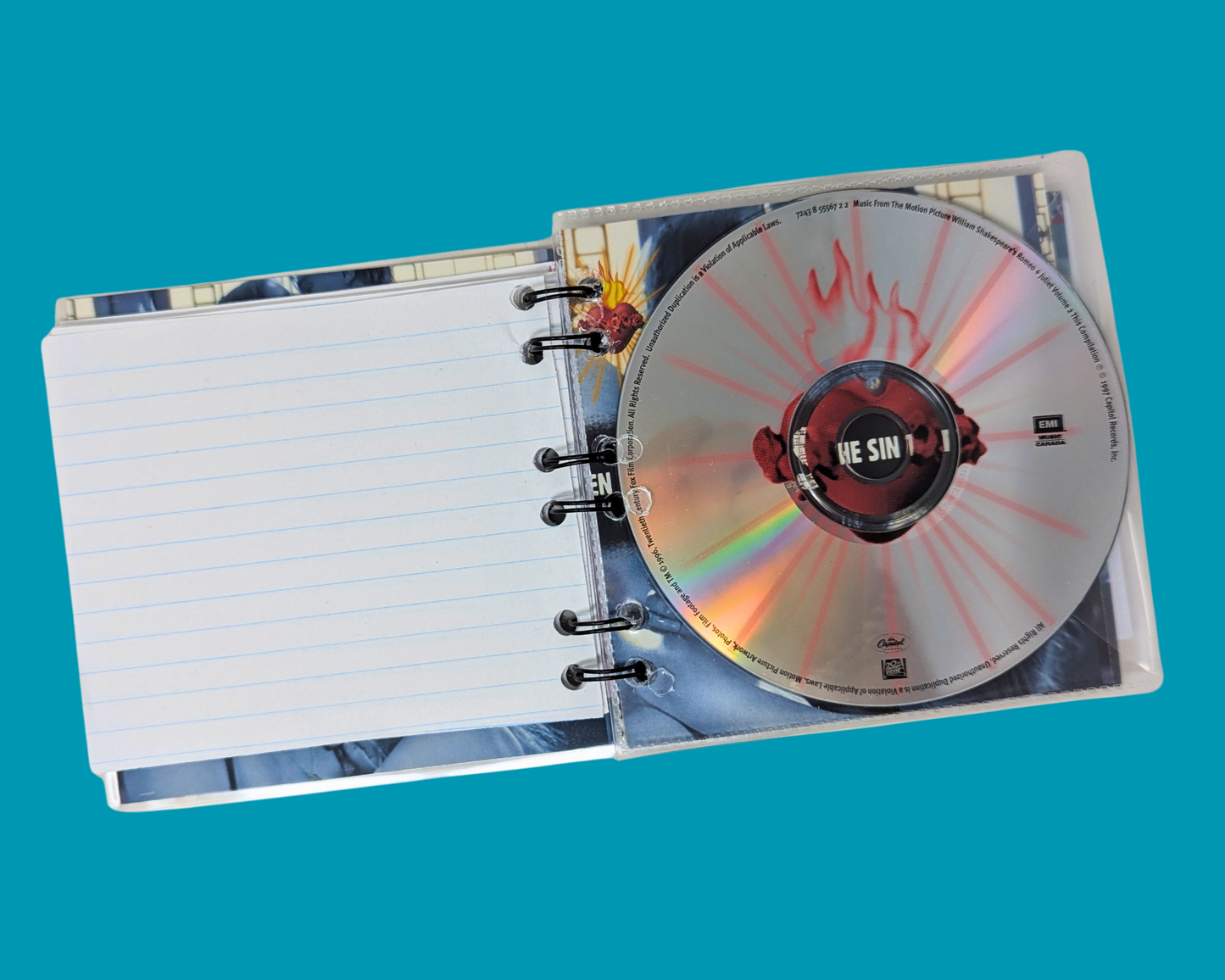Romeo + Juliet Soundtrack Volume 2 CD Notebook