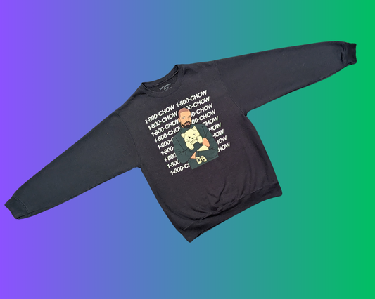 Y2K Drake 1-800 Chow by Dog Limited Crewneck Size M