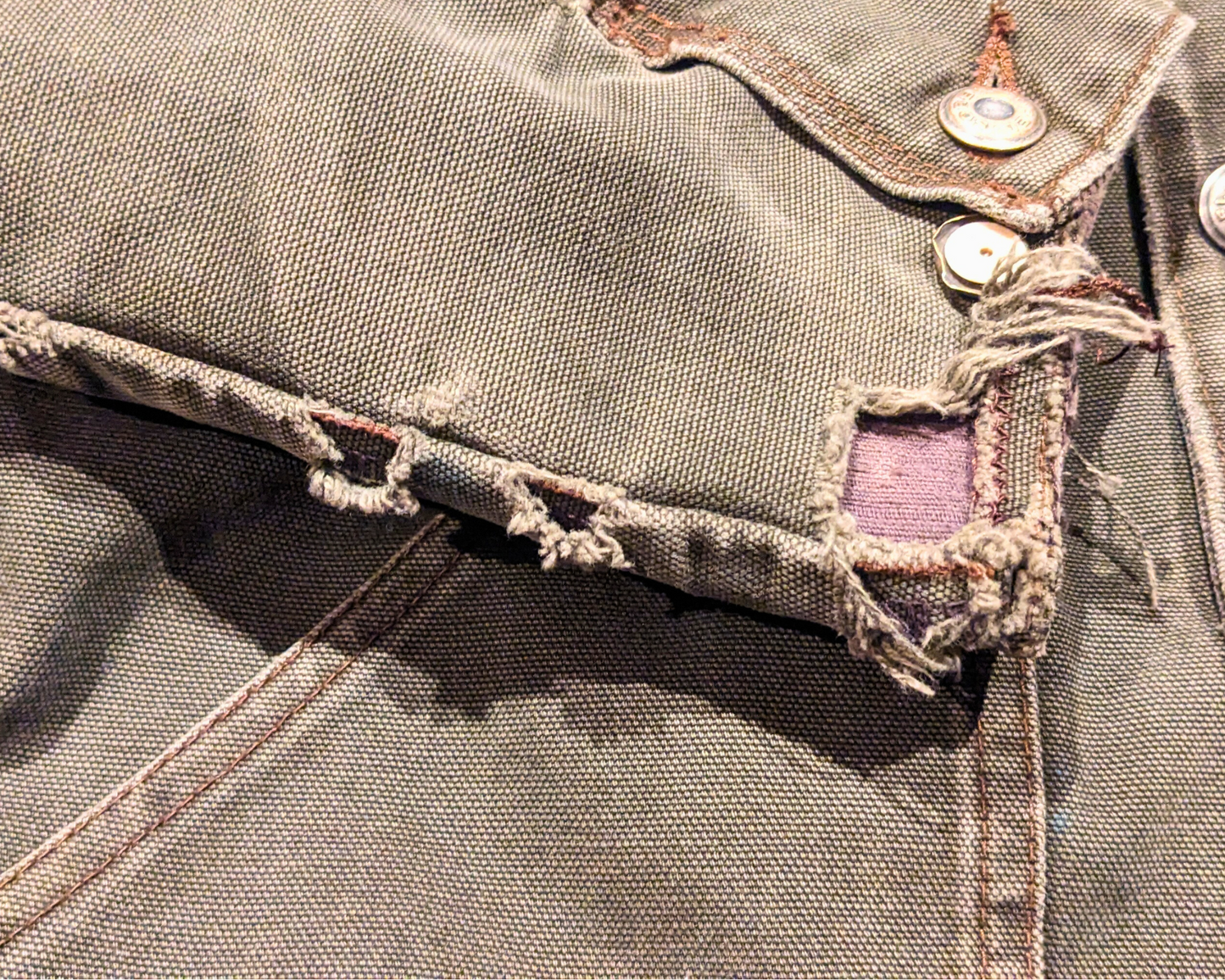 Y2K Warm Denim Sorel Jacket Size M