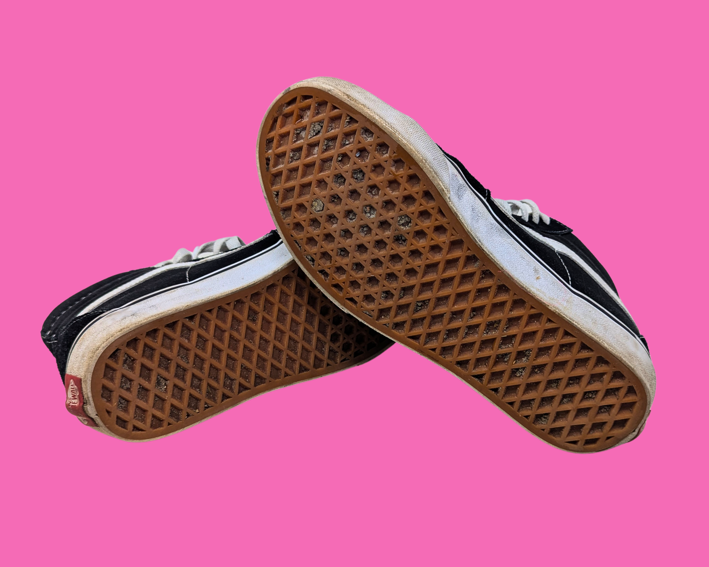 Black Vans Sneakers for Women Size US 7.5