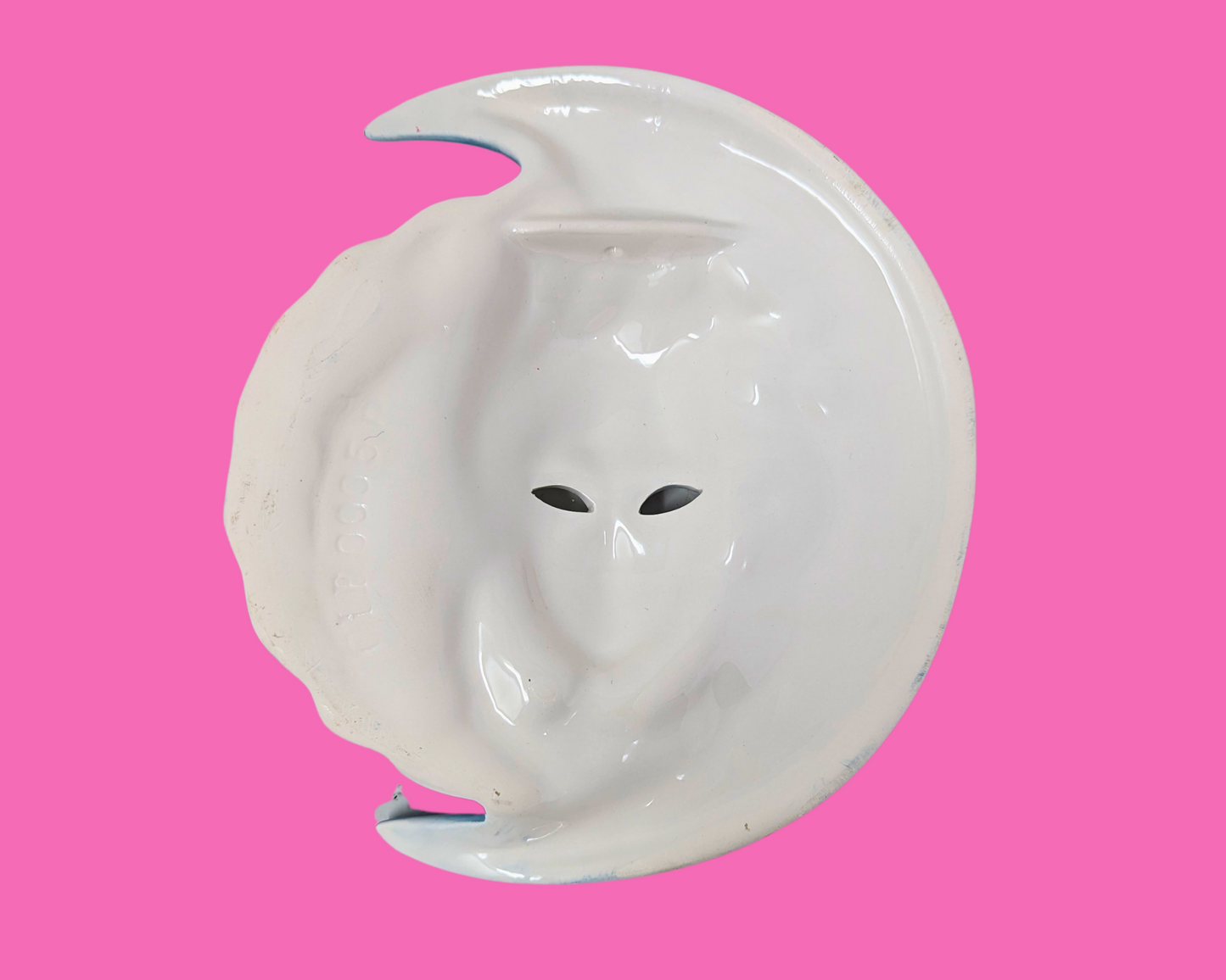 Vintage 1990's Ceramic Pierrot, Wall Decor