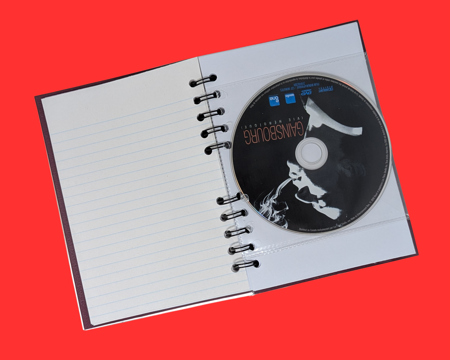 Carnet de notes du film DVD Gainsbourg