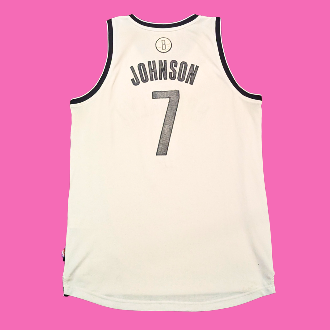 Adidas, NBA, Joe Johnson Brooklyn Nets Jersey Size L