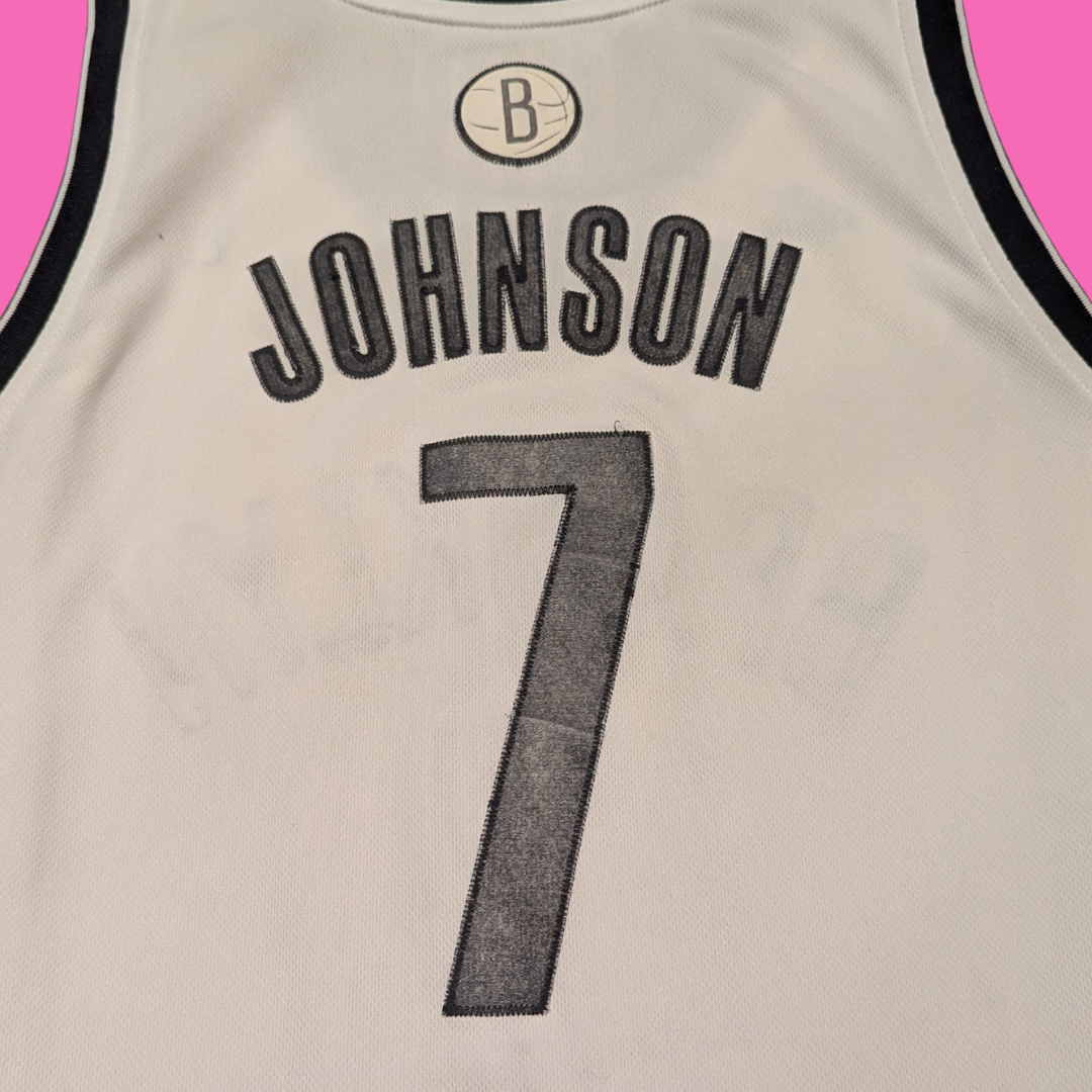 Adidas, NBA, Joe Johnson Brooklyn Nets Jersey Size L