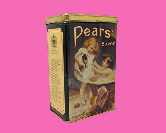 Boîte de savon Pears vintage des années 1990