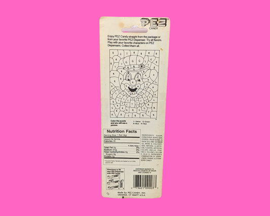 Distributeur de bonbons Pez Charlie Brown et Snoopy vintage des années 1990 dans son emballage d'origine, sans bonbons inclus