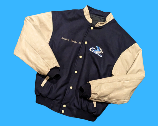 Y2K Centro Universitario Mexico Varsity Jacket Size L