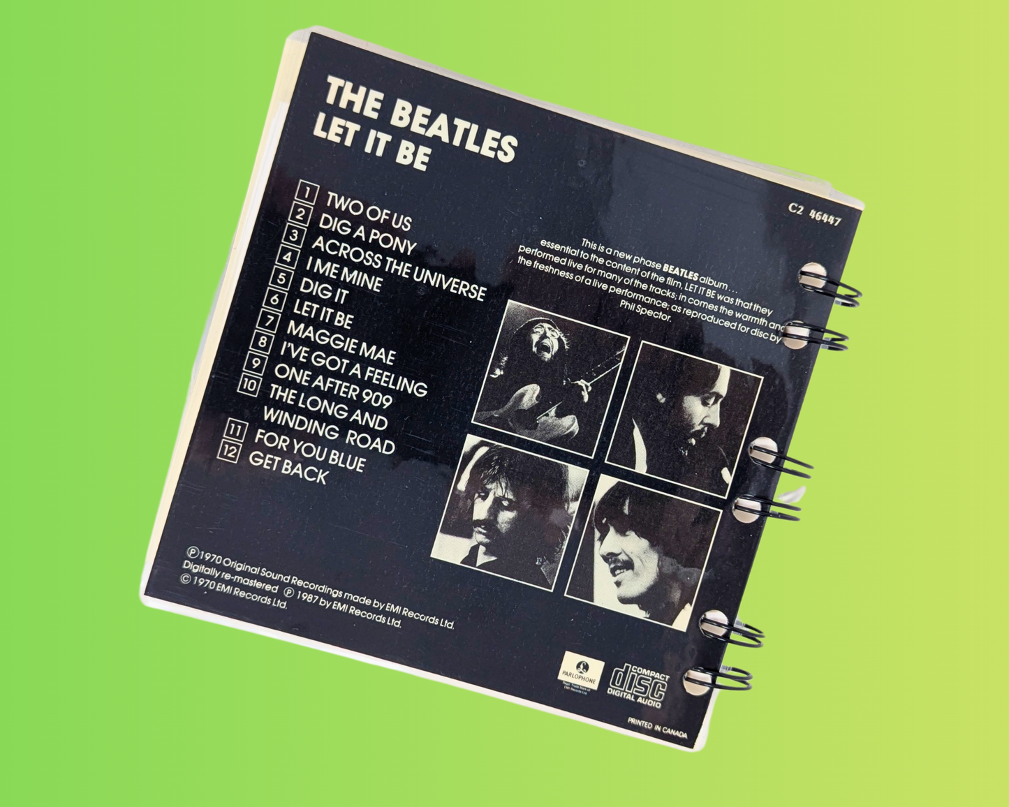 Carnet CD The Beatles, Let It Be