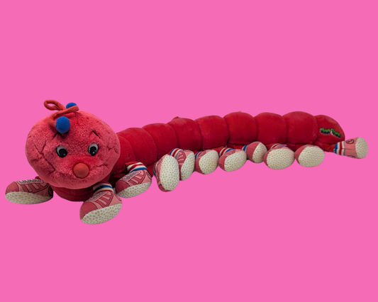 Peluche chenille vintage des années 1980, Lots a Lots a Leggggggs