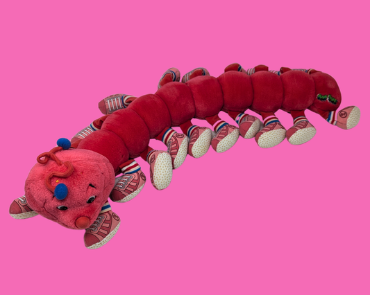 Peluche chenille vintage des années 1980, Lots a Lots a Leggggggs
