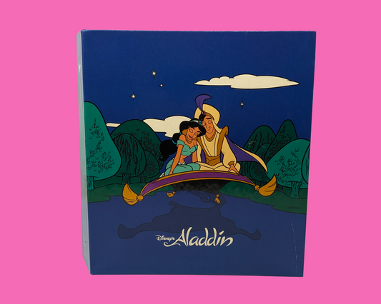 Album photo vintage Walt Disney Aladdin des années 1990