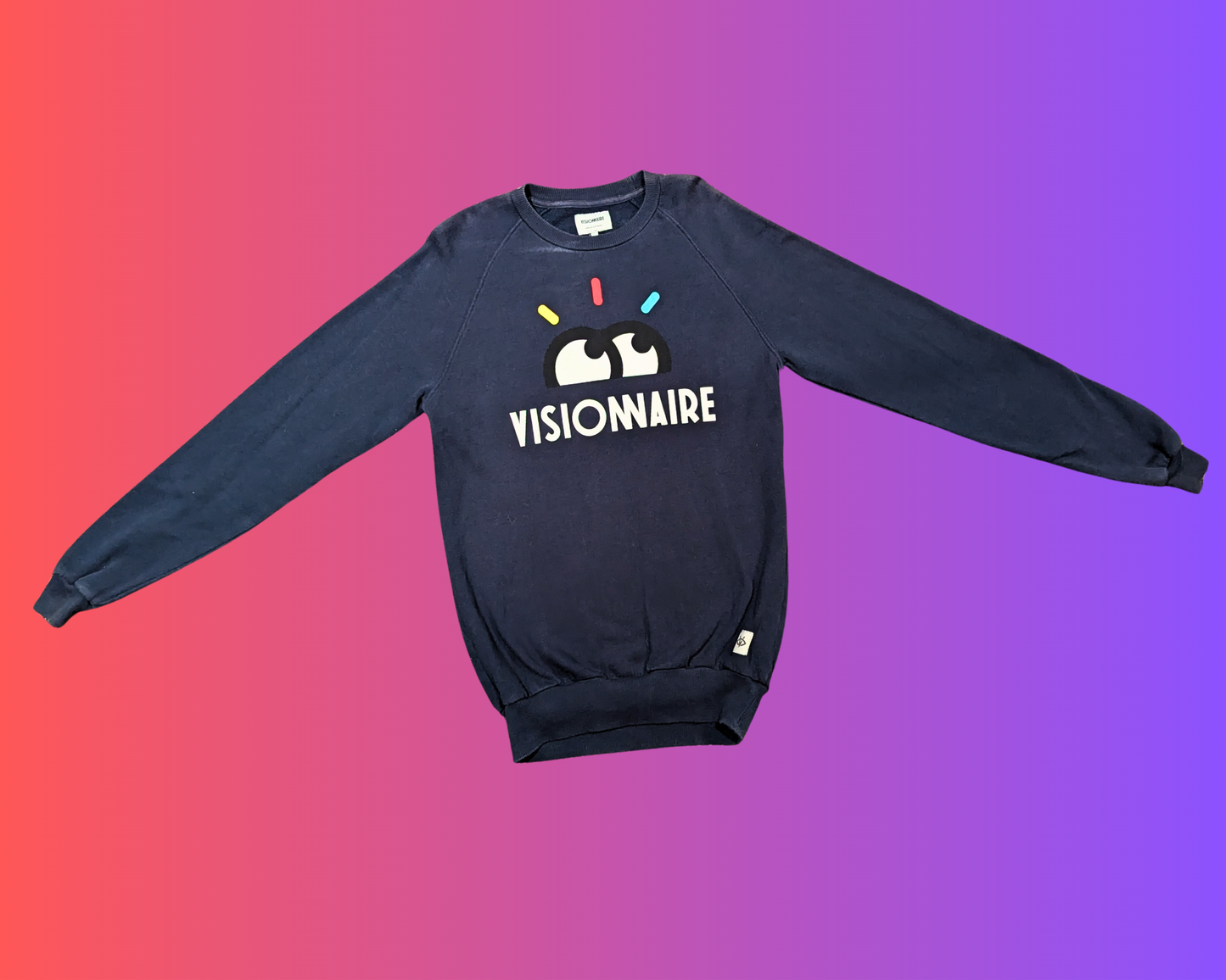 Y2K Visionnaire, Même les Yeux Fermés..., Crewneck Size L