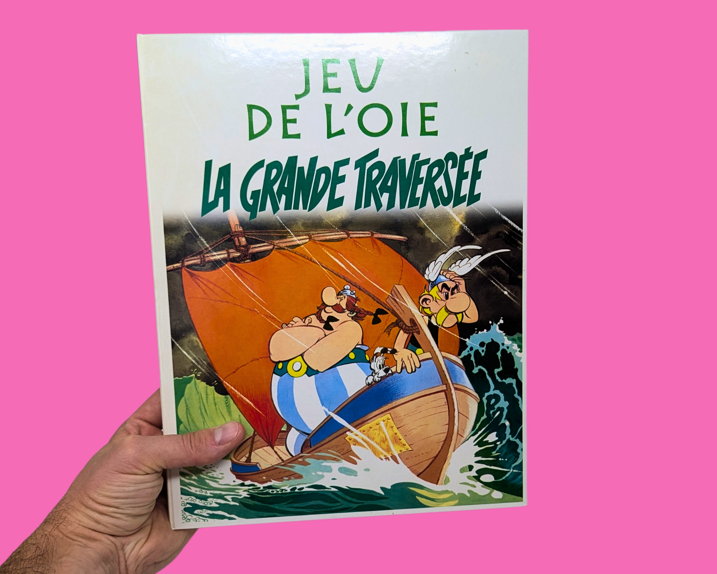 vintage 1990 Astérix et Obélix Jeu de l’Oie, Jeu de société La Grande Traversée