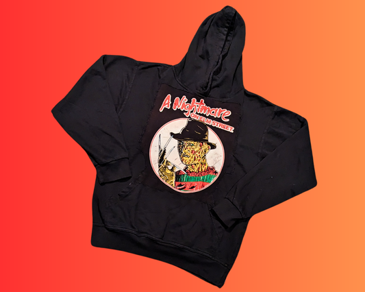 Sweat à capuche Y2K Nightmare on Elm Street taille S