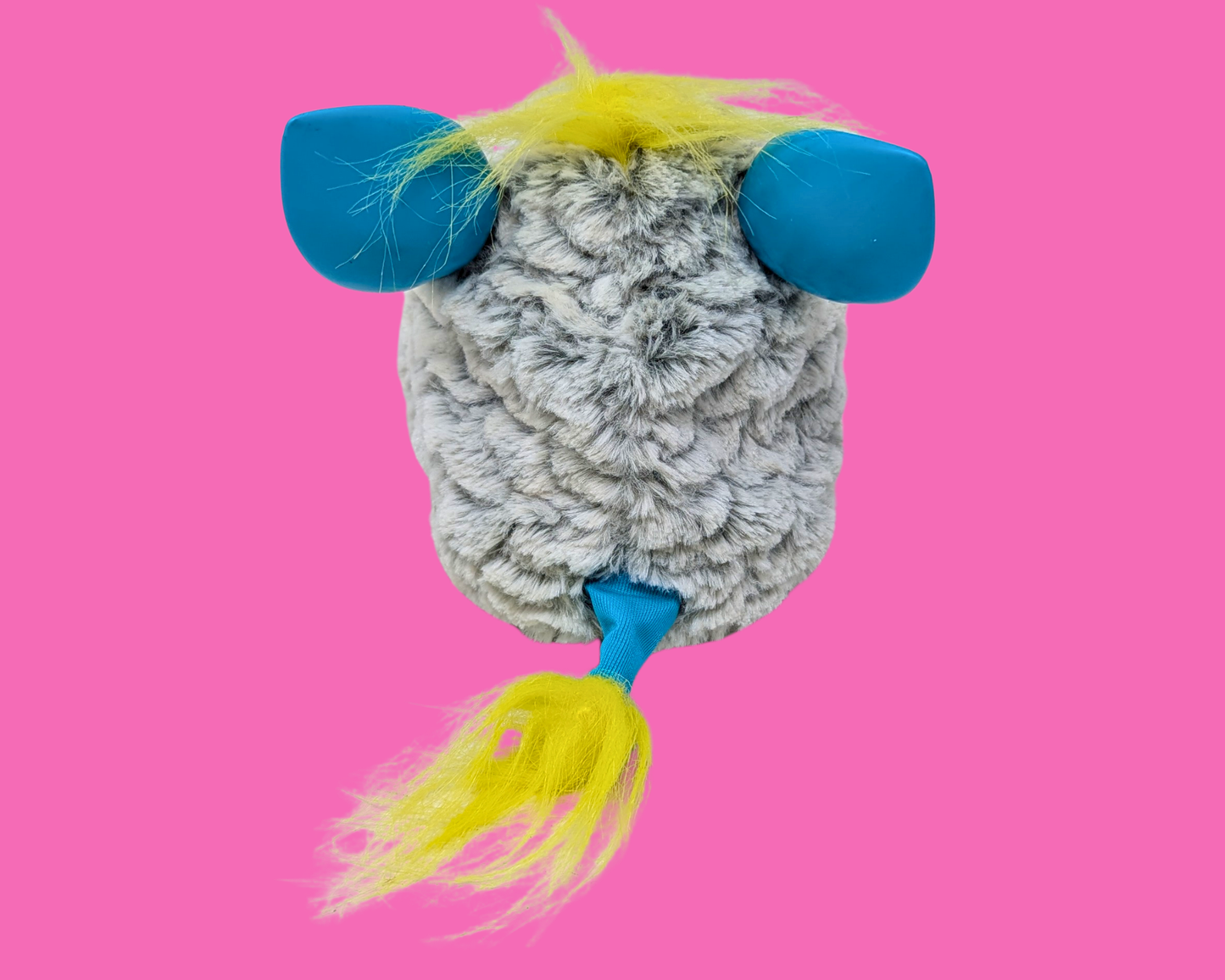 Y2K Gray Furby Toy, Functional