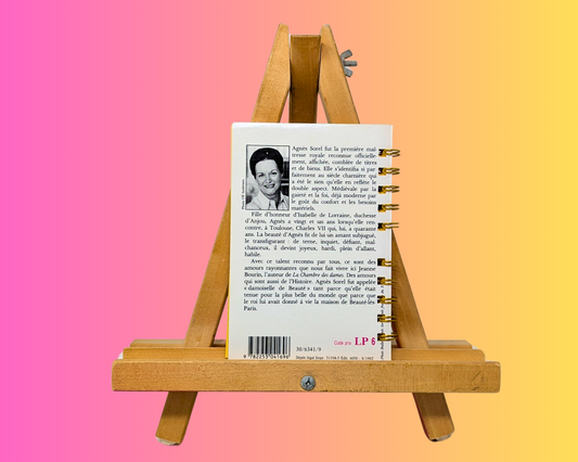 Handmade and Upcycled La Dame de Beauté Novel by Jeanne Bourin Notebook