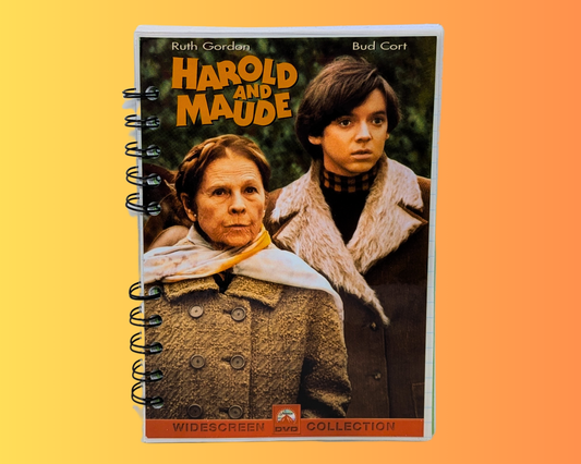 Harold and Maude DVD Movie Notebook