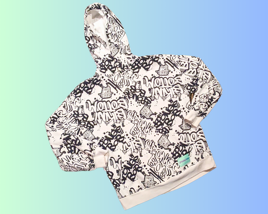 Sweat à capuche Bob l'éponge Y2K H&amp;M taille XS