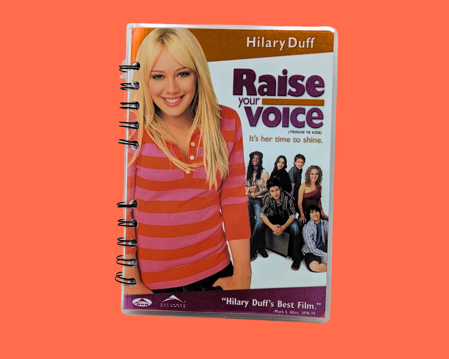 Raise Your Voice DVD Movie Notebook