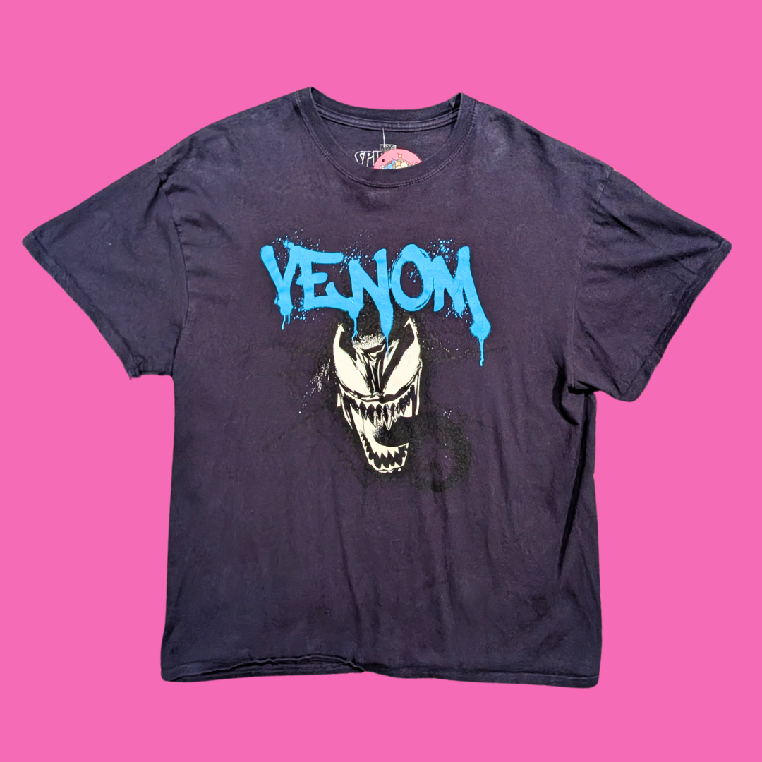 Marvel Spider-Man Venom Blue T-Shirt Size XL