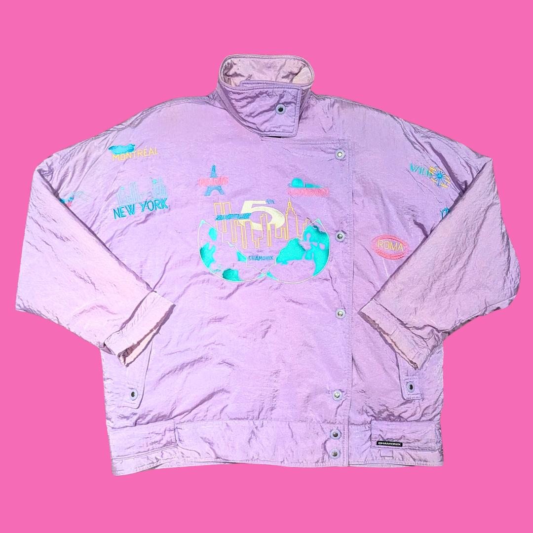 Vintage 1990's Purple Chamonix Jacket Size XL