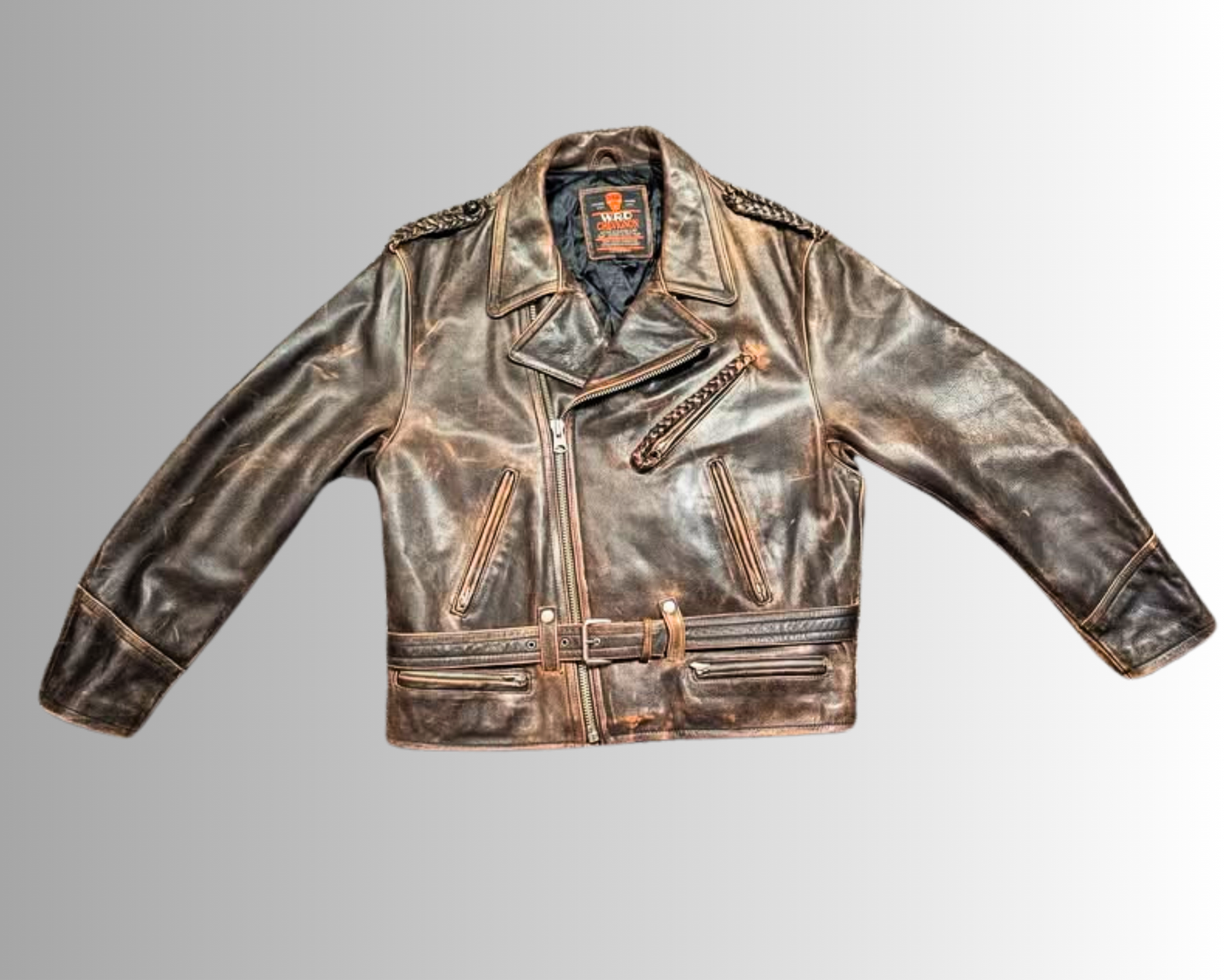 Vintage 1990's Brown Chevignon Leather Jacket Size XXL