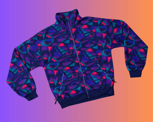 Pull vintage des années 1990, chaud et funky, taille S, par Rugged Terrain
