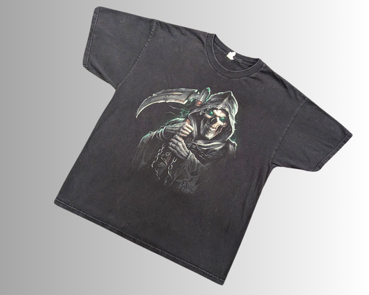 Y2K Grim Reaper T-Shirt Size XL