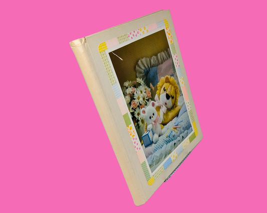 Album photo kitsch vintage des années 1980