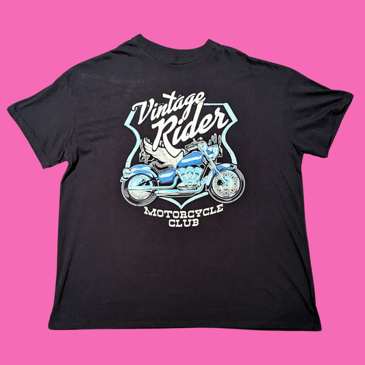 Vintage Rider Motorcycle Club T-Shirt Size M