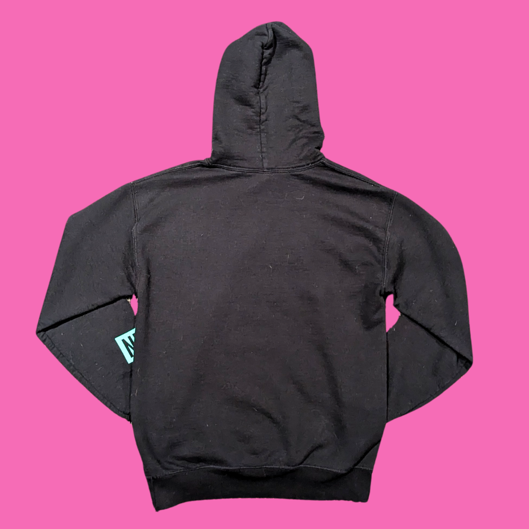 Baby Yoda, Star Wars, Black NEFF Hoodie Size S (Gildan Label)
