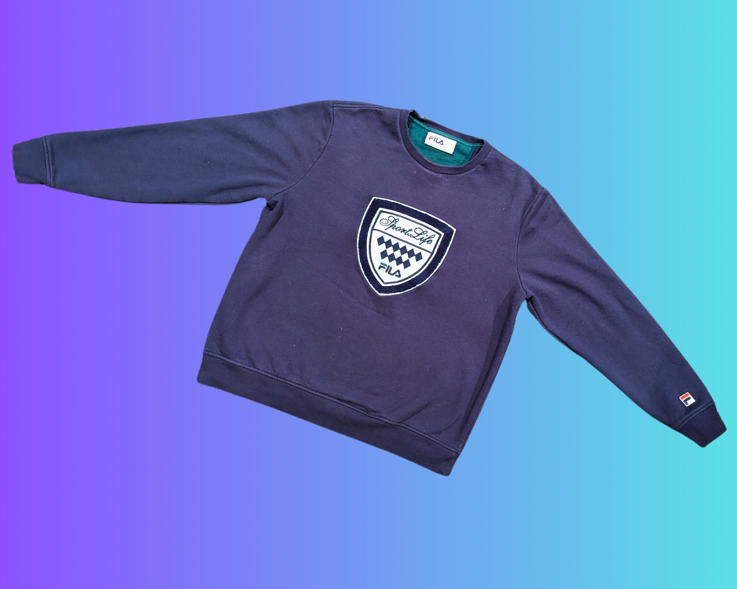 Y2K Sport Life Fila Crewneck Size L
