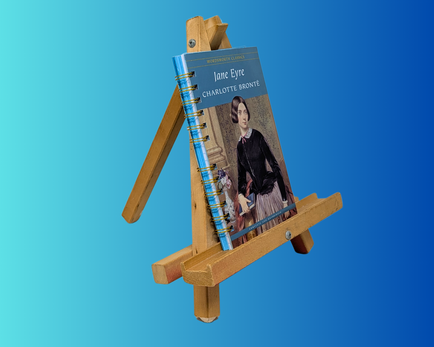 Handmade and Upcycled Jane Eyre Novel by Charlotte Bronté Notebook