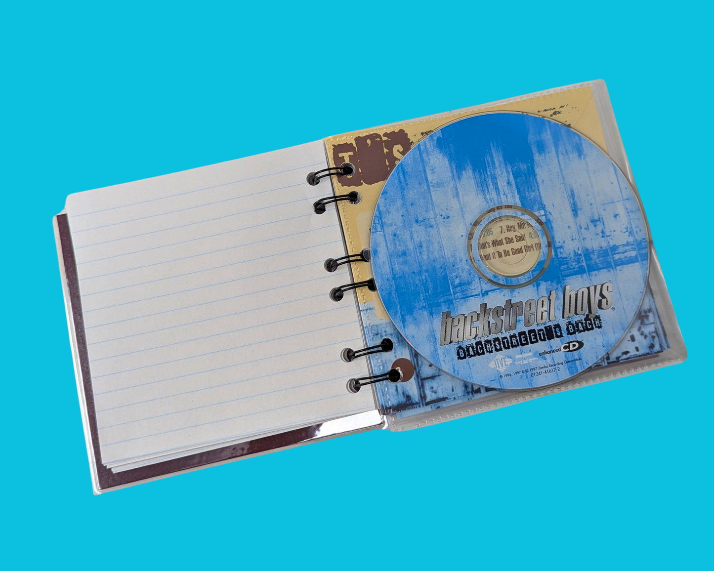 Backstreet Boys, carnet de notes du CD Backstreet