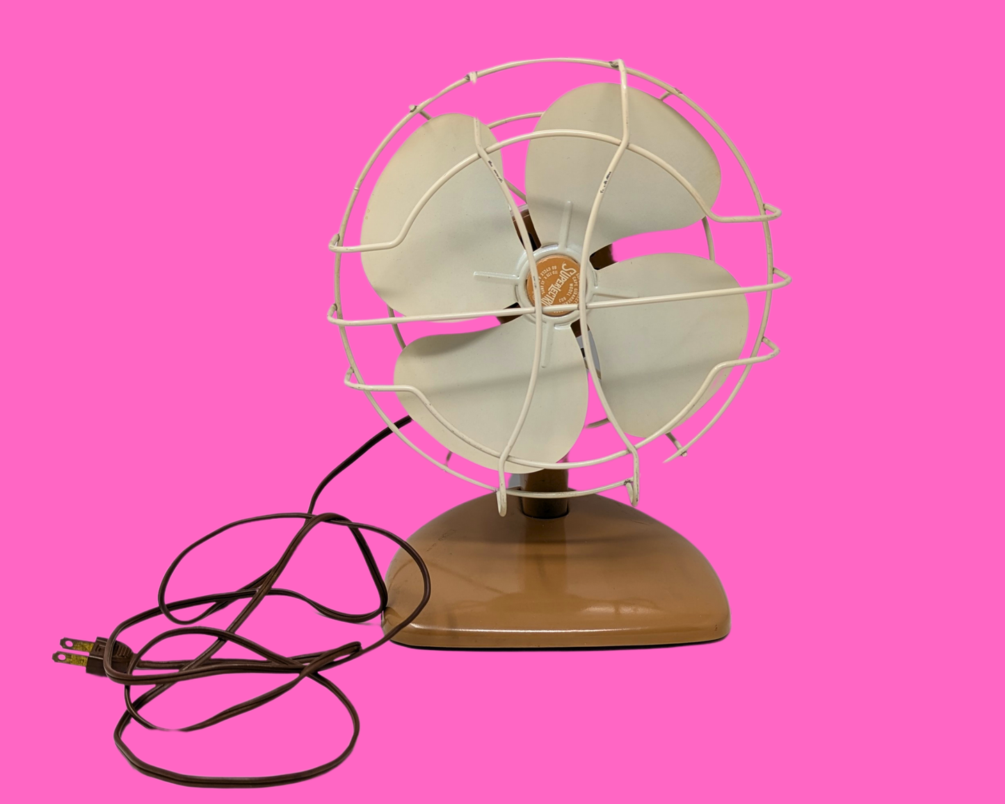Ventilateur Superlectric vintage des années 1960, fonctionnel