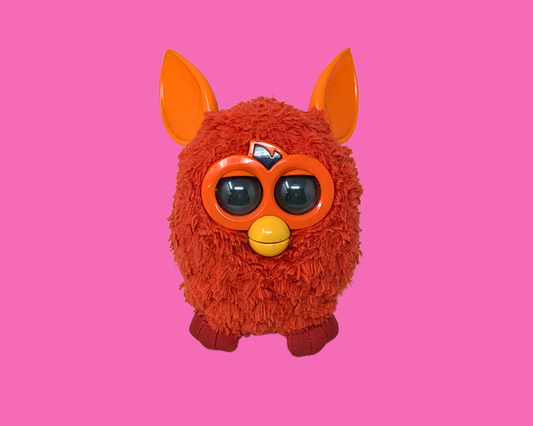 Jouet Furby orange Y2K, non fonctionnel
